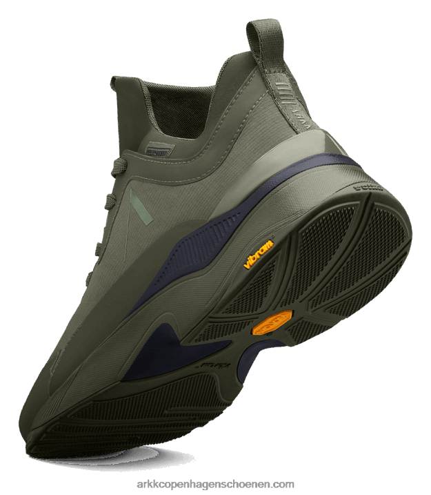 ARKK Copenhagen B82X100 donker leger middernacht Heren stormrydr nylon hl 2.0 vulkn vibram