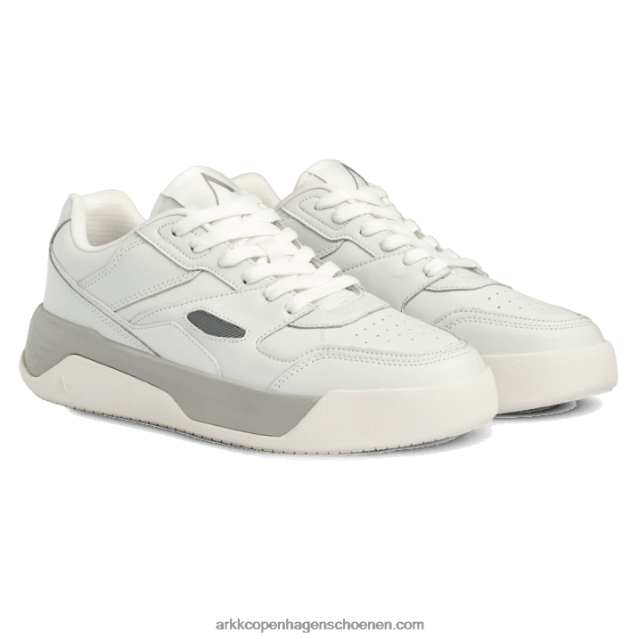 ARKK Copenhagen B82X37 wit luchtspiegeling grijs Heren dinasty leer era-01