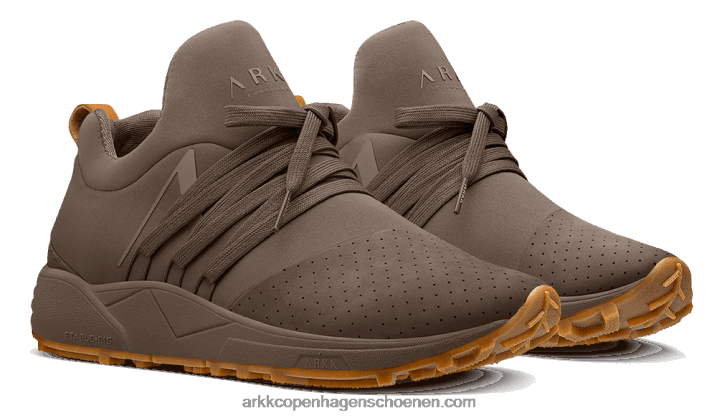 ARKK Copenhagen B82X91 pijnboomschors bruine gom Heren raven nubuck s-e15 vibram