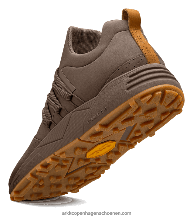 ARKK Copenhagen B82X91 pijnboomschors bruine gom Heren raven nubuck s-e15 vibram