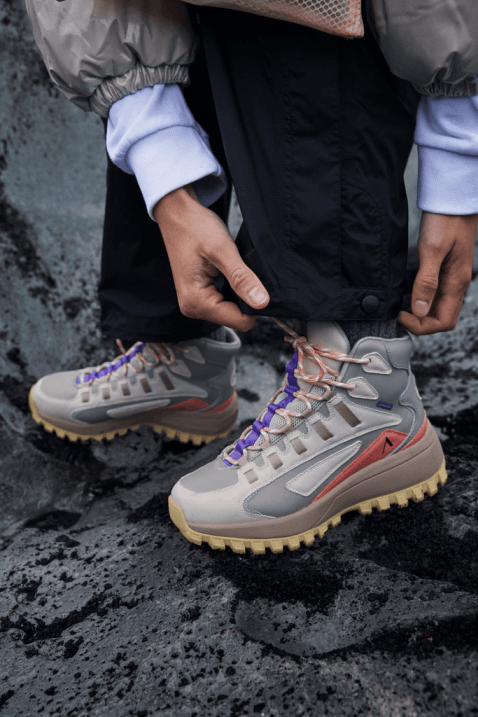 ARKK Copenhagen B82X152 as zand vrouwen apaze hightop leer hl t-s19