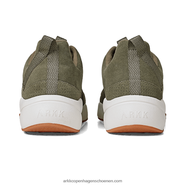 ARKK Copenhagen B82X155 donkere marshmallow-kauwgom uit het leger vrouwen asymtrix suède 3.0 f-pro90