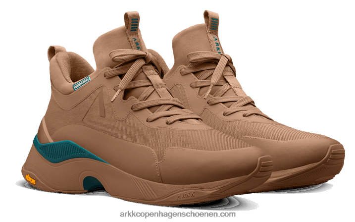 ARKK Copenhagen B82X230 lichtbruin gearceerd sparrenhout vrouwen stormrydr nylon hl 2.0 vulkn vibram